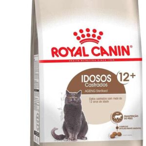 Ração Royal Canin Sterilised 12+ para Gatos Adultos 400gr