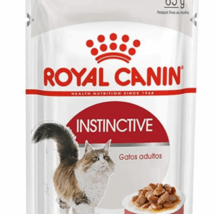Royal Canin Sachê Instinctive Ração Úmida para Gatos Adultos 85g